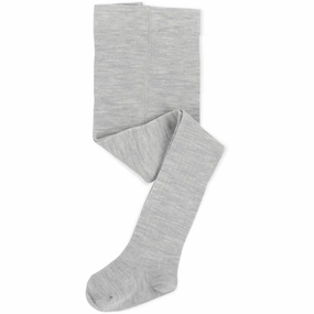 Lillelam Wool Tights Medium Grey Shop the Savings