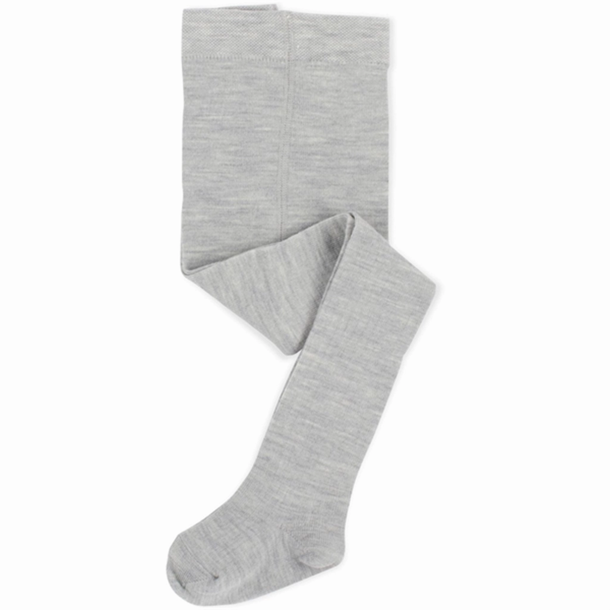 Lillelam Wool Tights Medium Grey Shop the Savings