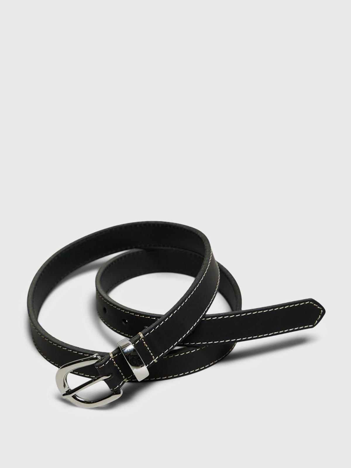 Hot Price Drop Forte Contrast 2,5 Cm Belt In Black