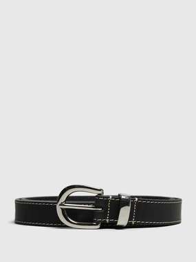 Shop Now & Save Special Savings Today Forte Contrast 2,5 Cm Belt In Black