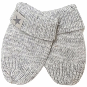 Today Only Special Huttelihut Mittens Wool Knit Soft Cash Light Grey Melange