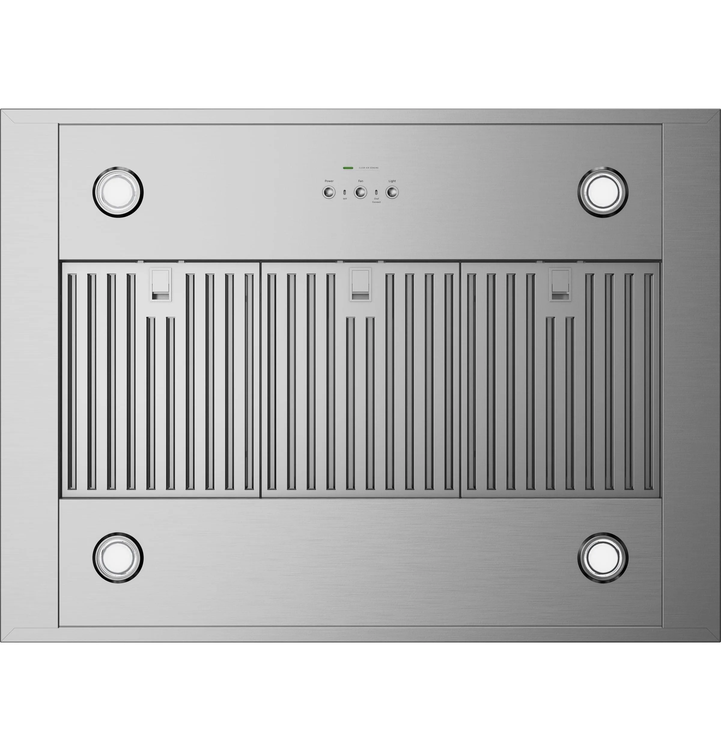 Haier UVI1036SRSS 36" Designer Island-Mount Chimney Vent Hood With Clean Air Sensors