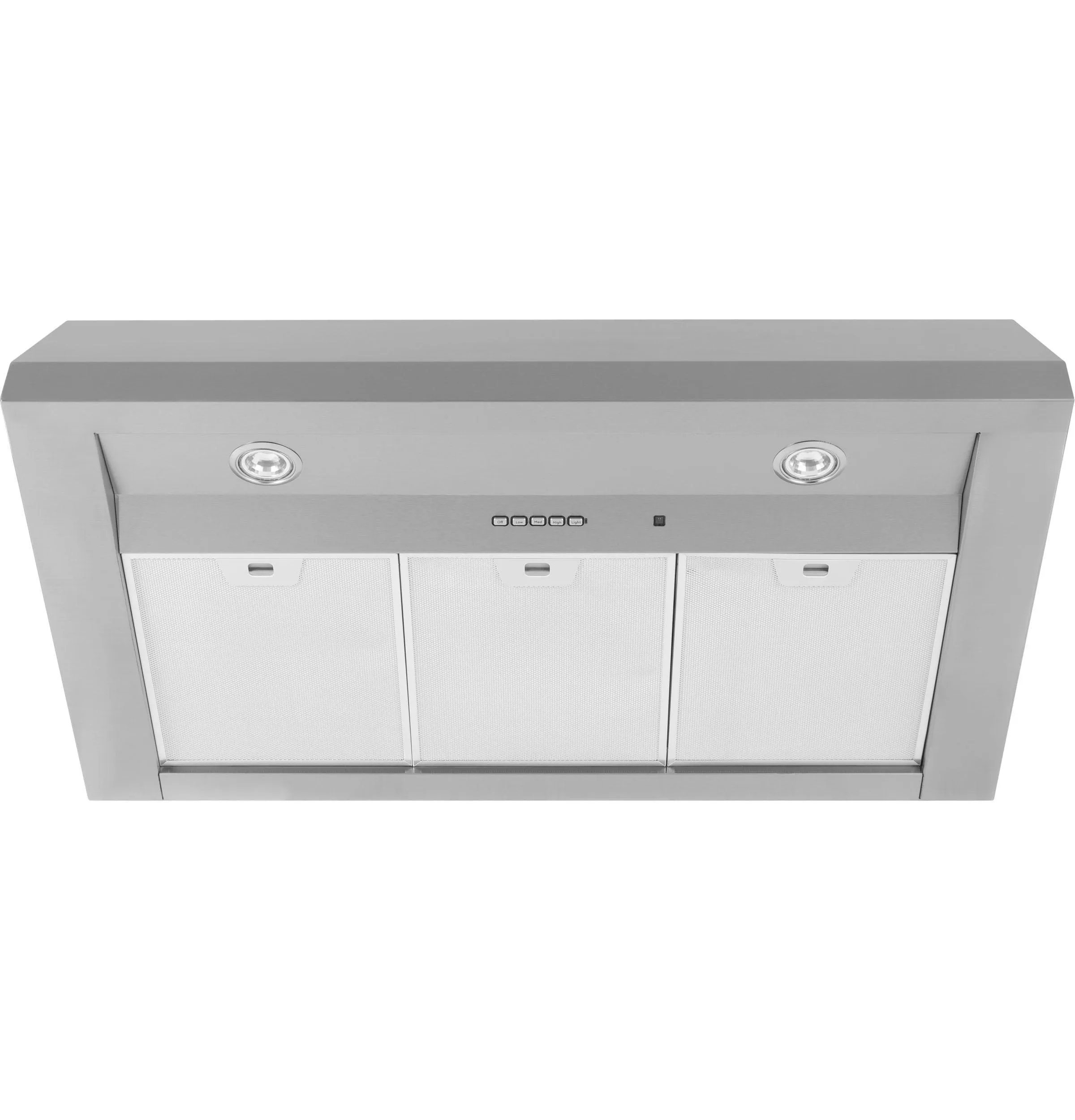 Haier UVW8364SPSS 36" Designer Wall Mount Hood W/ Dimmable Led Lighting