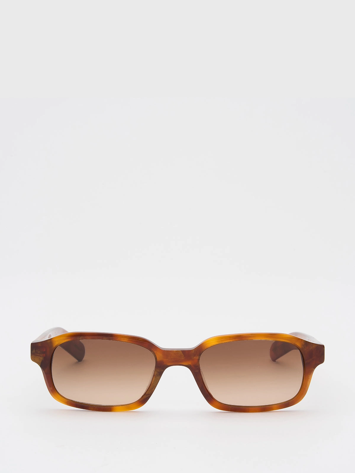 Hot Clearance Now Hanky Sunglasses In Shimmery Horn And Brown Gradient Lens