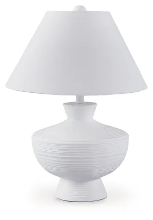 Harelwood - White - Poly Table Lamp
