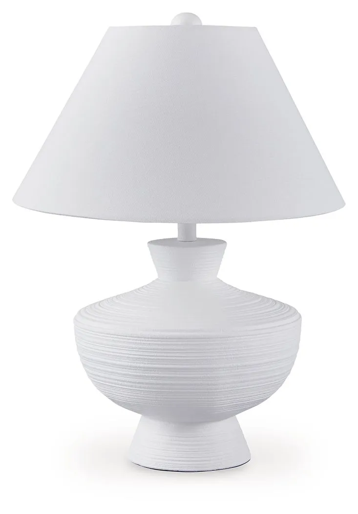 Harelwood - White - Poly Table Lamp