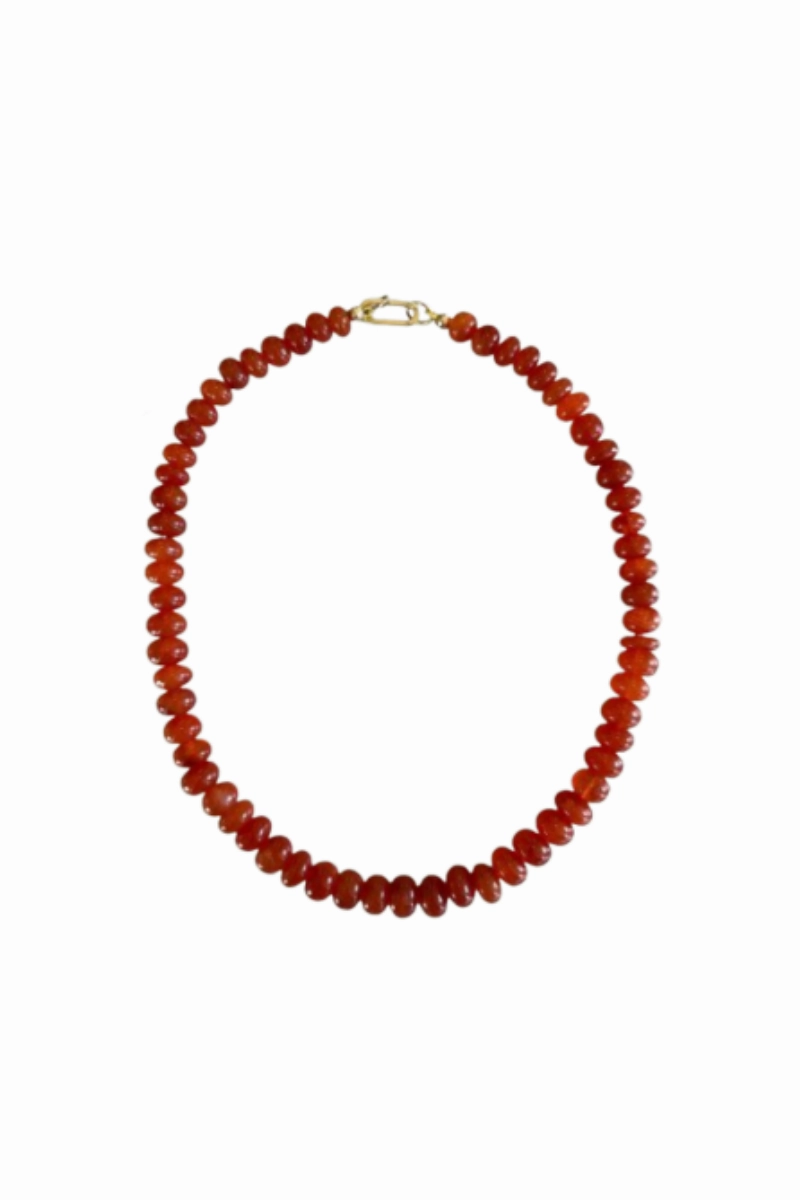 Today Only Steal Hart - Carnelian Gemstone Necklace