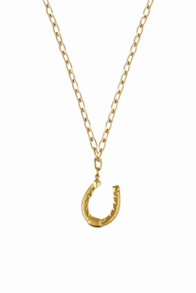 Dont Miss Big Savings Weekend Sale Special Hart - Fortuna Horseshoe Necklace