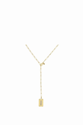 Shop & Save Big Hart - Long Link Lariat Starter Necklace