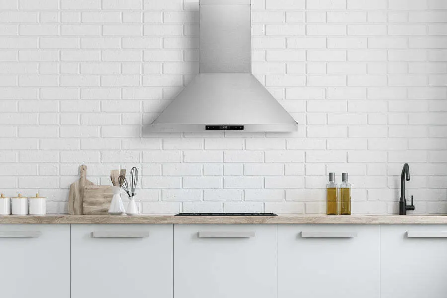 Hauslane WM538SS30 Hauslane Chef 30-In Convertible Stainless Steel Wall-Mounted Range Hood