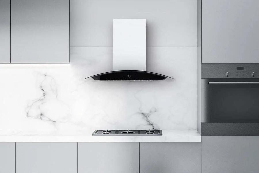 Hauslane WM639SS30 Hauslane Chef 30-In Convertible Stainless Steel Wall-Mounted Range Hood