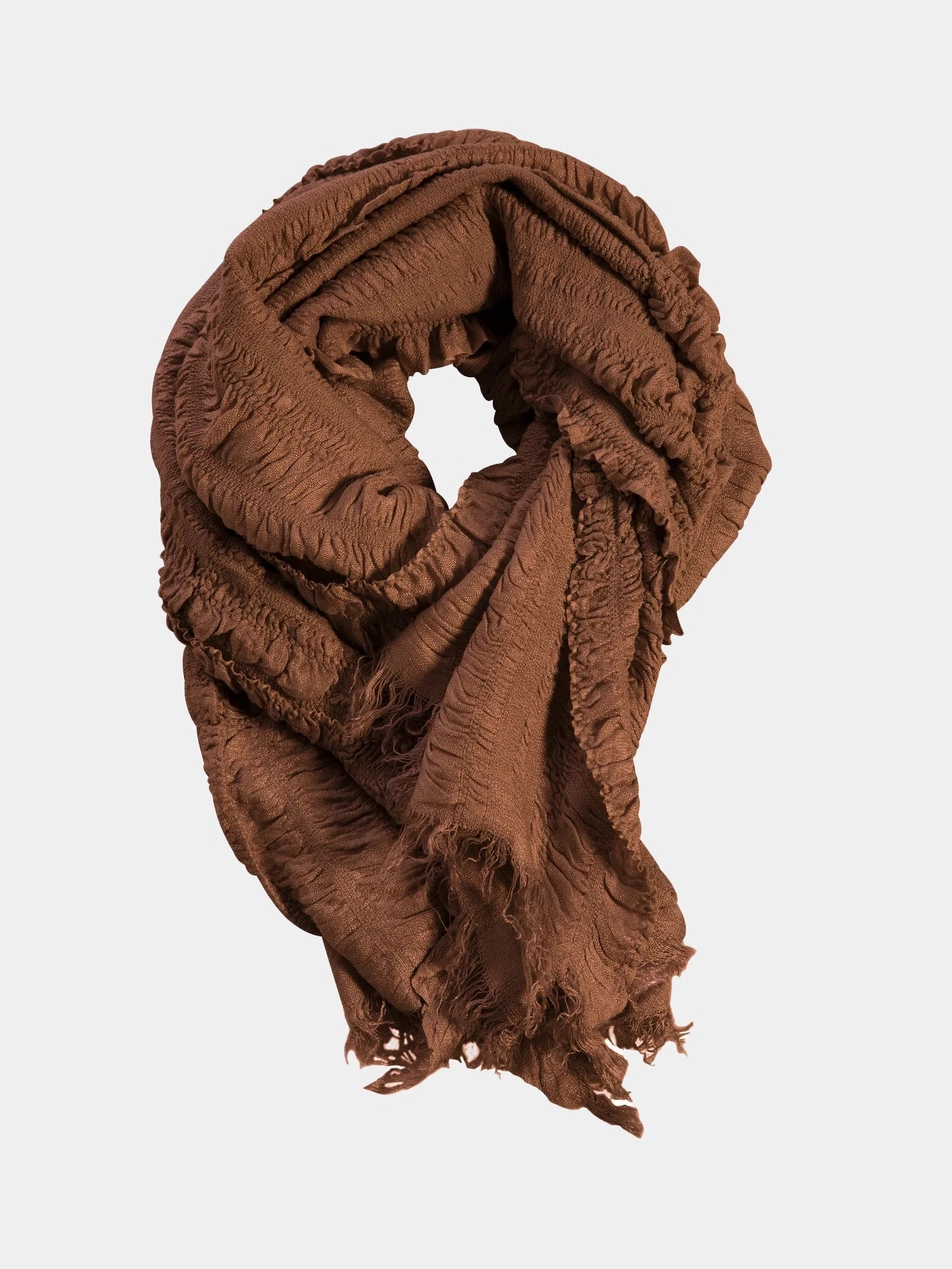 Hope Scarf - Toffee Brown Unmissable Deal Today