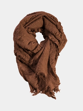 Hope Scarf - Toffee Brown Unmissable Deal Today
