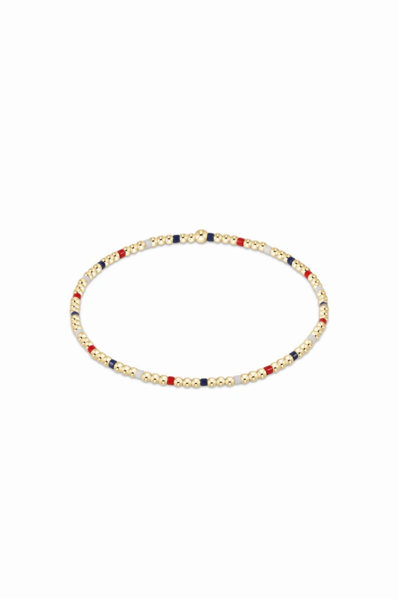 Hope Sincerity Pattern 2Mm Bead Bracelet - Firecracker Hot Sale Today