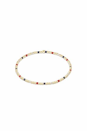 Hope Sincerity Pattern 2Mm Bead Bracelet - Firecracker Hot Sale Today