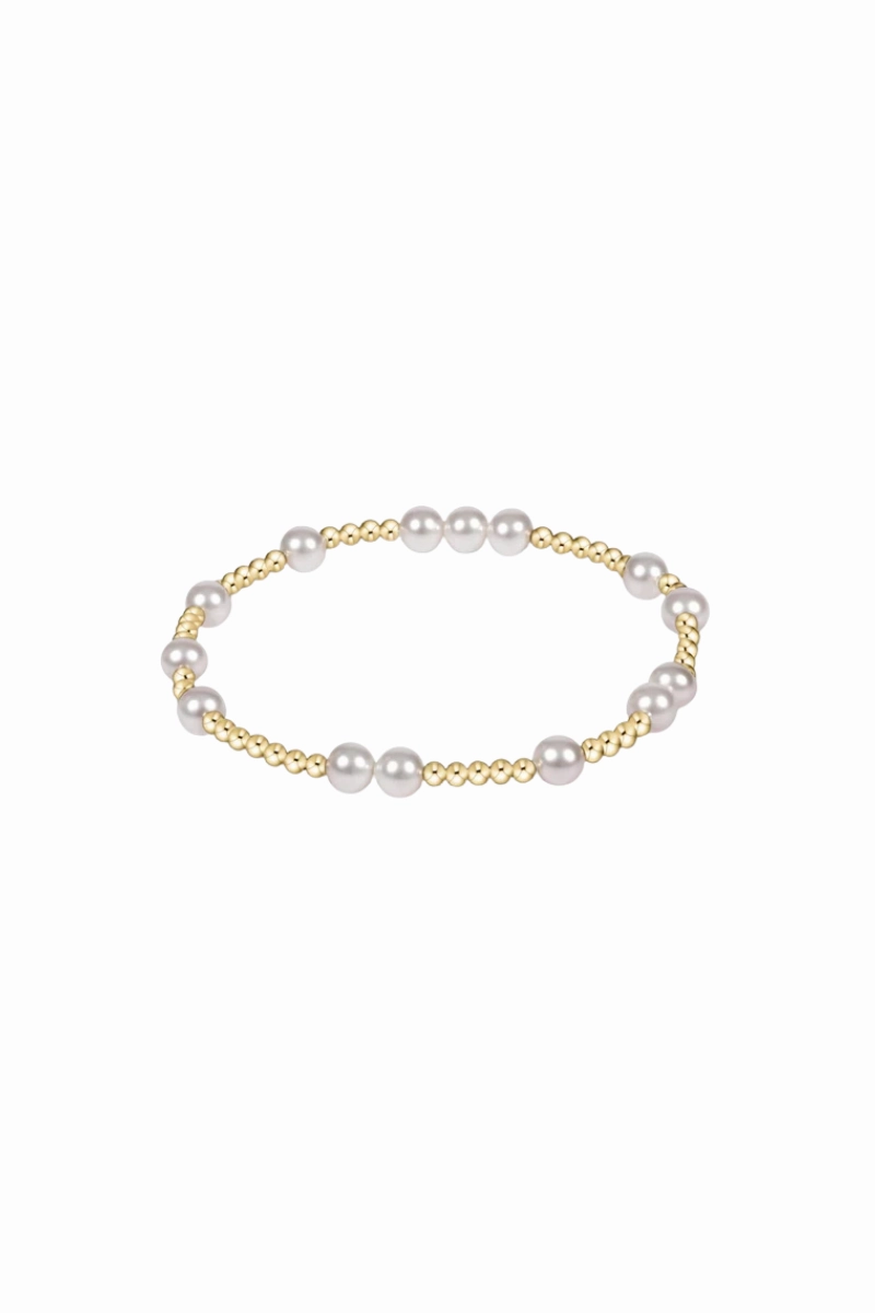 Sweet Deal Today Hope Unwritten 6Mm Bead Bracelet - Pearl