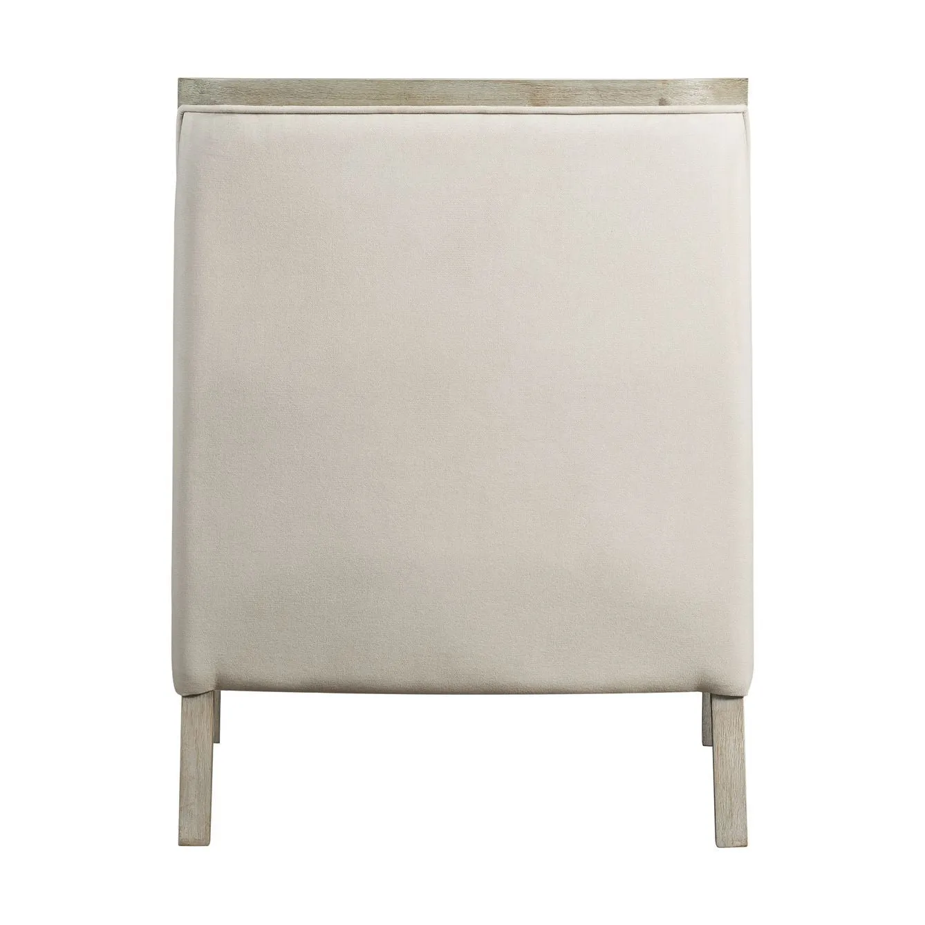 Hopkins Chair w/White Wash Arm Columbia Natural