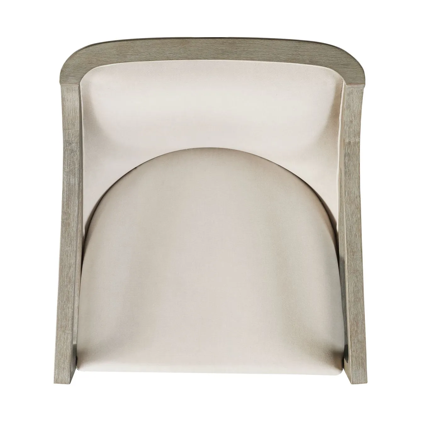 Hopkins Chair w/White Wash Arm Columbia Natural