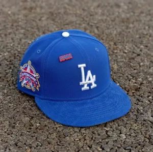 New Era 59Fifty Mlb Los Angeles Dodgers All Star Game 1995 Royal Blue / Grey Uv Fitted Cap Big Savings Event