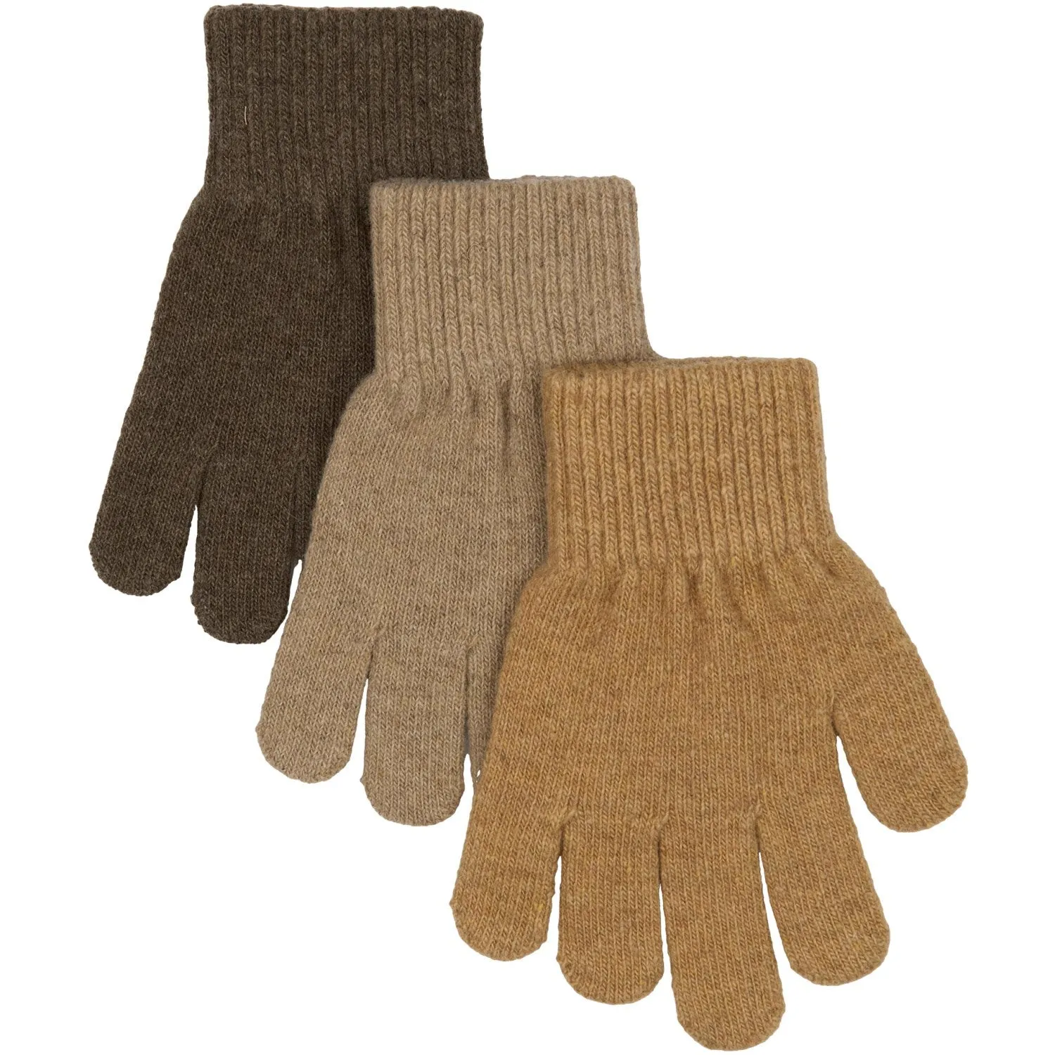 Grab the Deal Now Mikk-Line Chocolate Chip-Melange Denver-Medal Bronze Magic Gloves 3 Pack