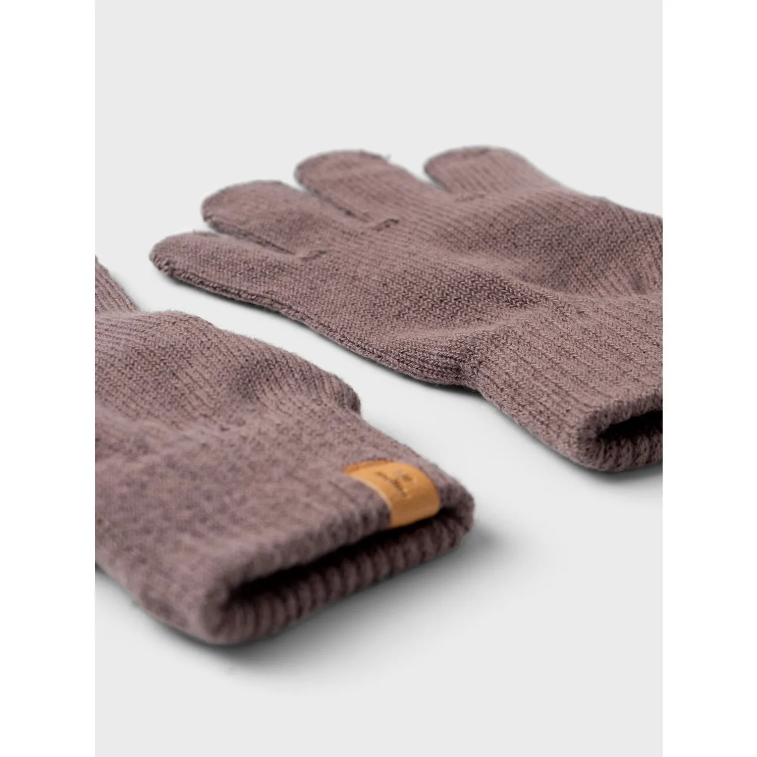 Lil'Atelier Peppercorn Nalu Knit Gloves Deal Frenzy Today