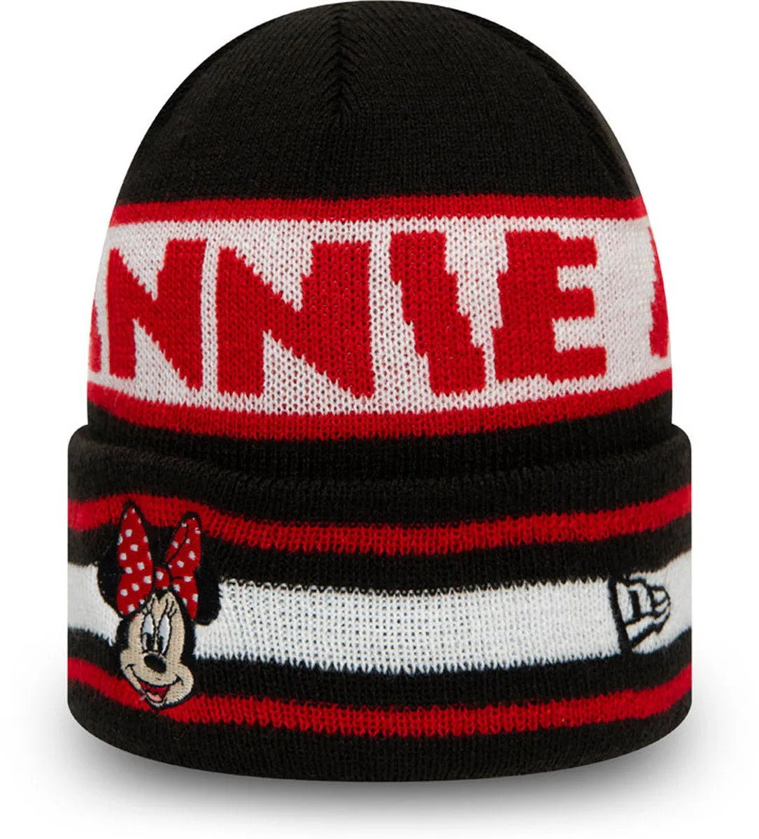 Limited Time Offer! Clearance Sale Minnie Mouse New Era Kids Disney Character Knit Beanie (Age 4 - 12 Years)