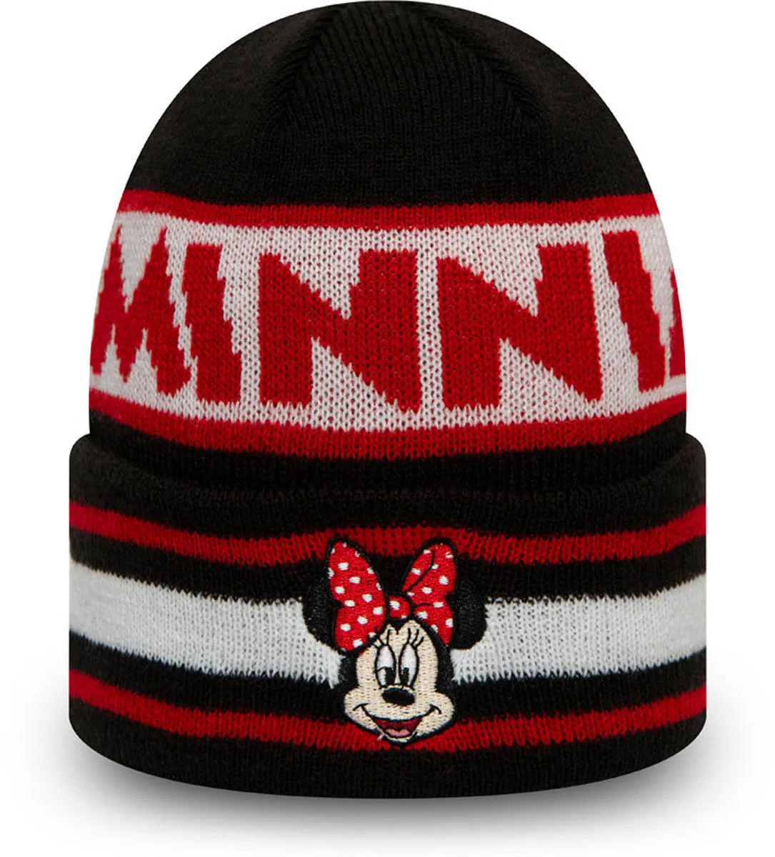 Shop & Save Today Big Savings Event Minnie Mouse New Era Kids Disney Character Knit Beanie (Age 4 - 12 Years)