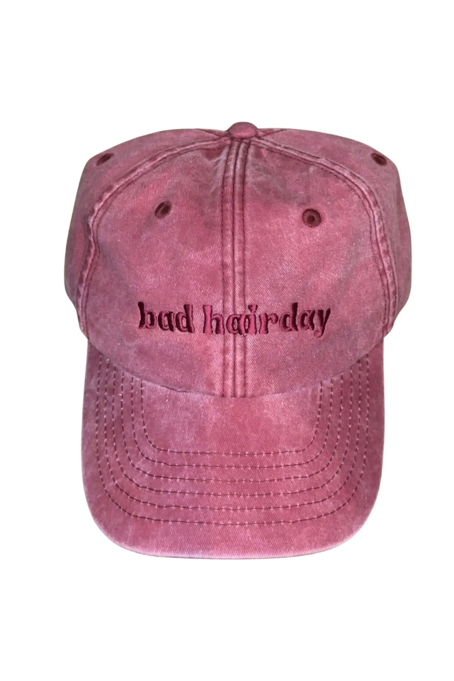 Bad Hairday Cap Vintage Red Limited Stock Deals