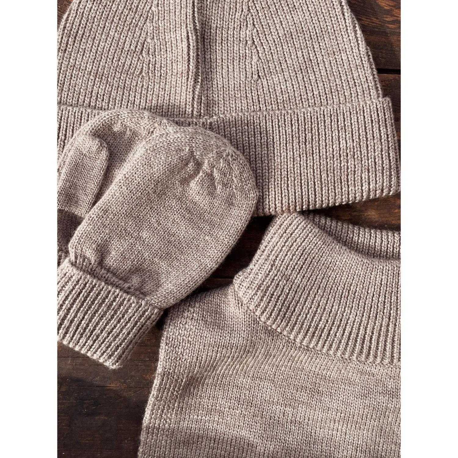 Konges Sljd Soft Brown Louli Mittens Sweet Deal Today