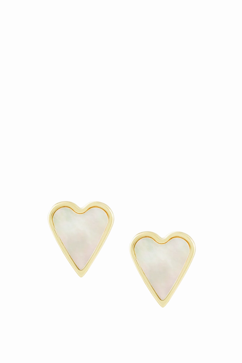 Aubrey Mop Heart Studs Shop the Savings Shop Today & Save