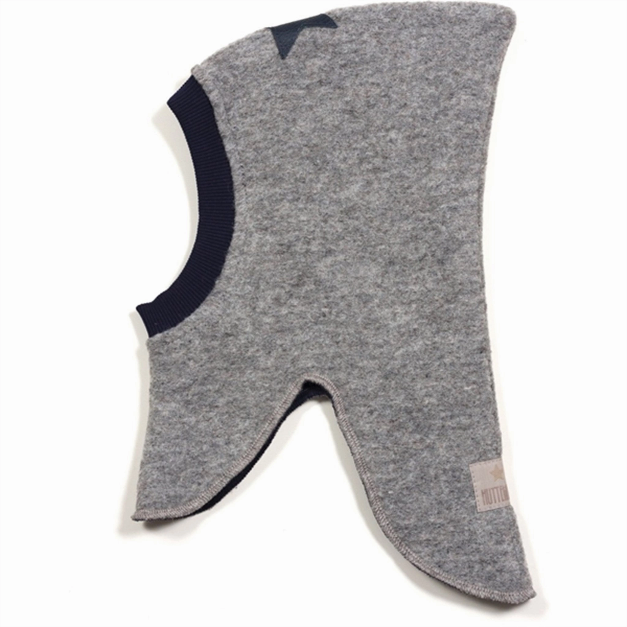 Huttelihut Balaclava Star Wool Light Grey Melange Shop & Save Today Dont Miss Big Savings