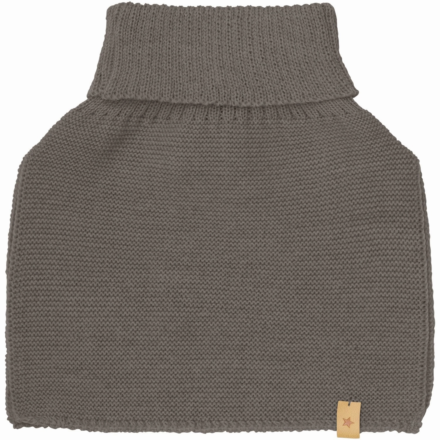 Huttelihut Brown Melange Neck Warmer Wool Knit Today Only Discount Special Deals Online