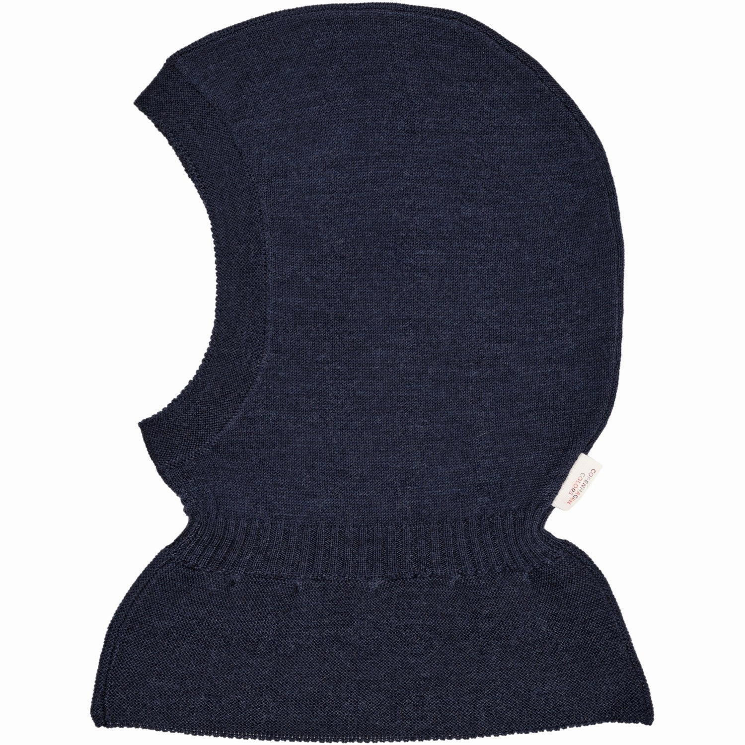 Limited Time Hot Deal End-of-Week Deals Copenhagen Colors Navy Merino Balaclava With Frill