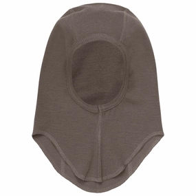 Best Seller Deal Huttelihut Brown Melange Balaclava Wool Rib