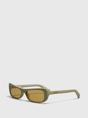 Today Only Discount Alert Trending Savings Now Capri Sunglasses In Matt Putty, Silver And Amber