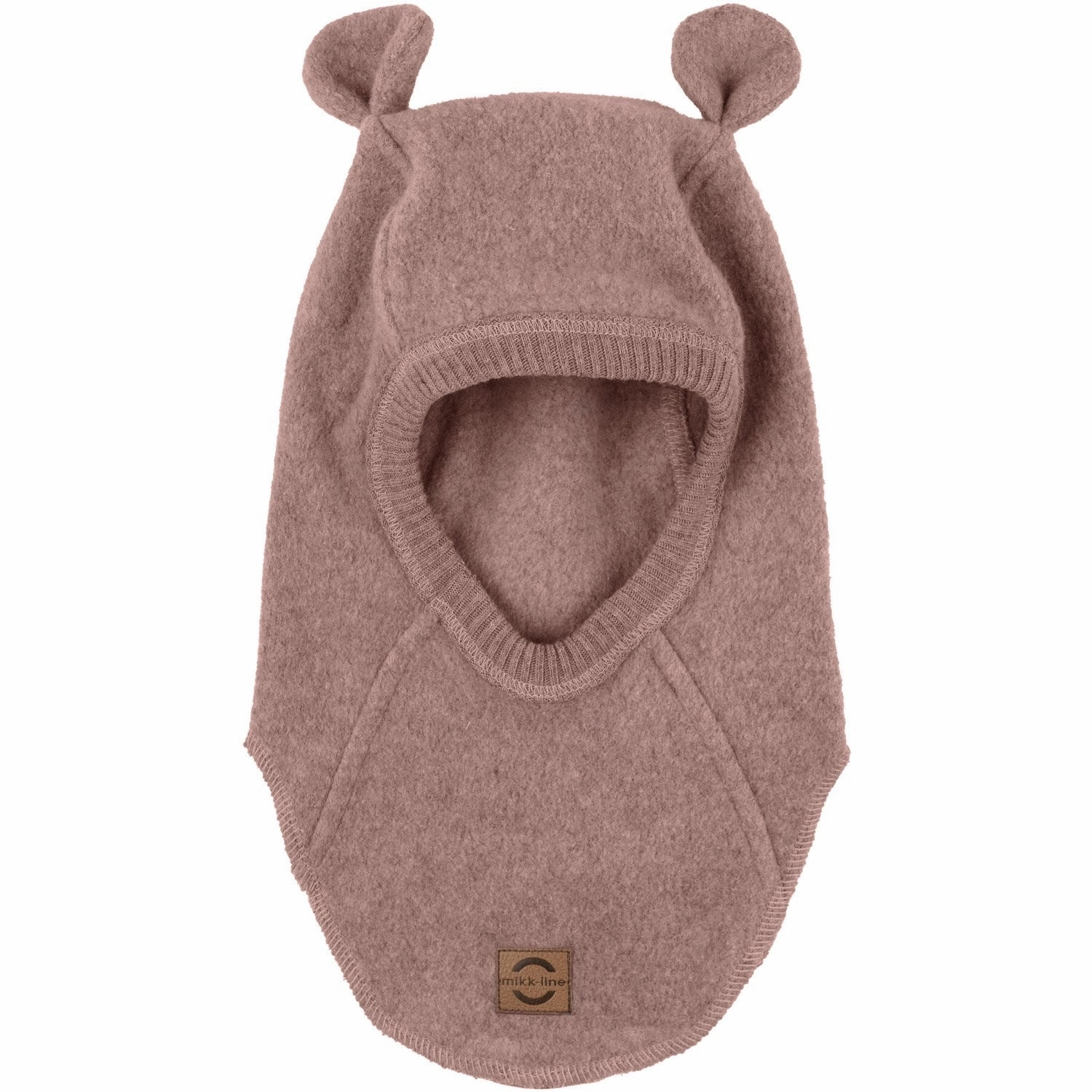 Mikk-Line Burlwood Melange Cotton Fleece Fullface With Ears Limited Time Steal