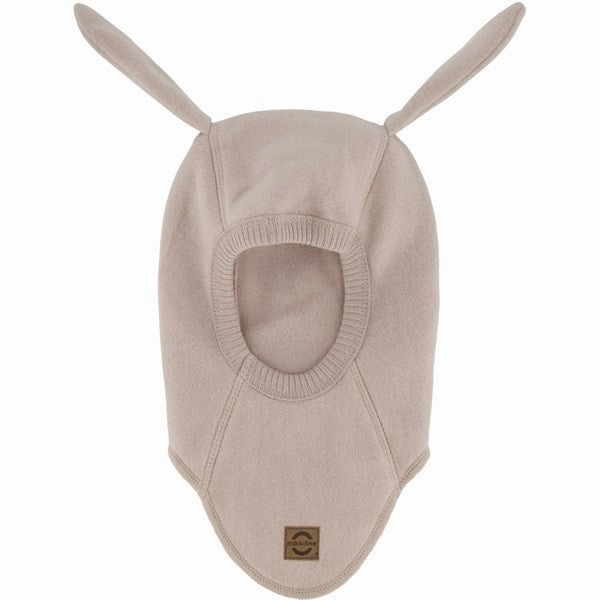 Mikk-Line Cotton Fleece Balaclava With Long Ears Warm Taupe Last Chance Steal Special Deals Online