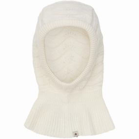 Huttelihut Off-White Balaclava Wool Knit Hot Price Drop Trending Savings Now