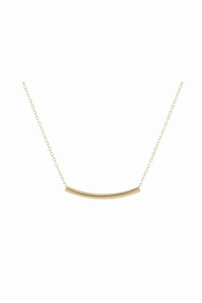 16" Necklace Gold - Bliss Bar Gold Flash Deal Alert