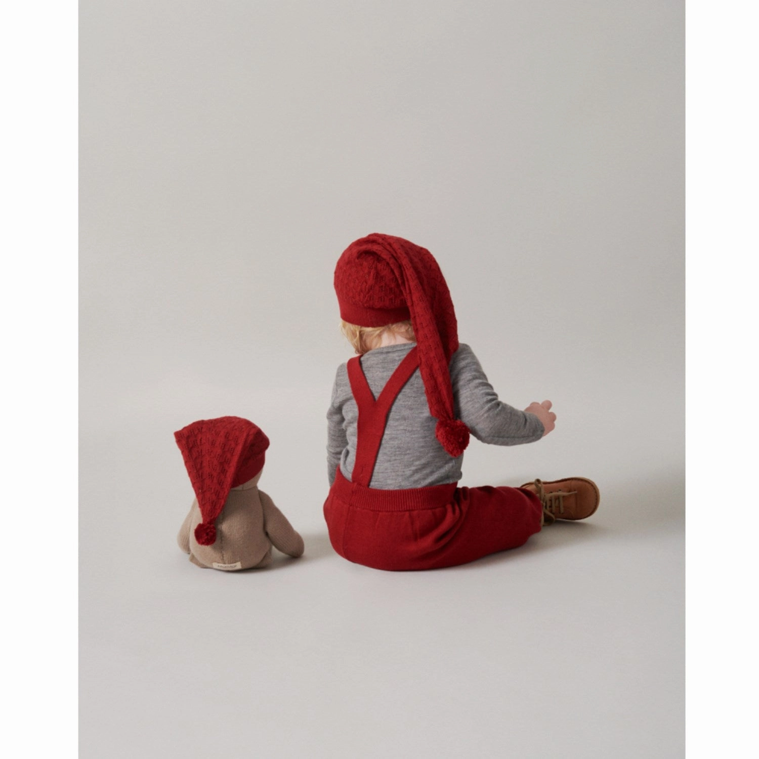 Marmar Cotton Rayon Knit Lace Hibiscus Red Alfen Christmas Hat Today Only Discount Hot Clearance Now