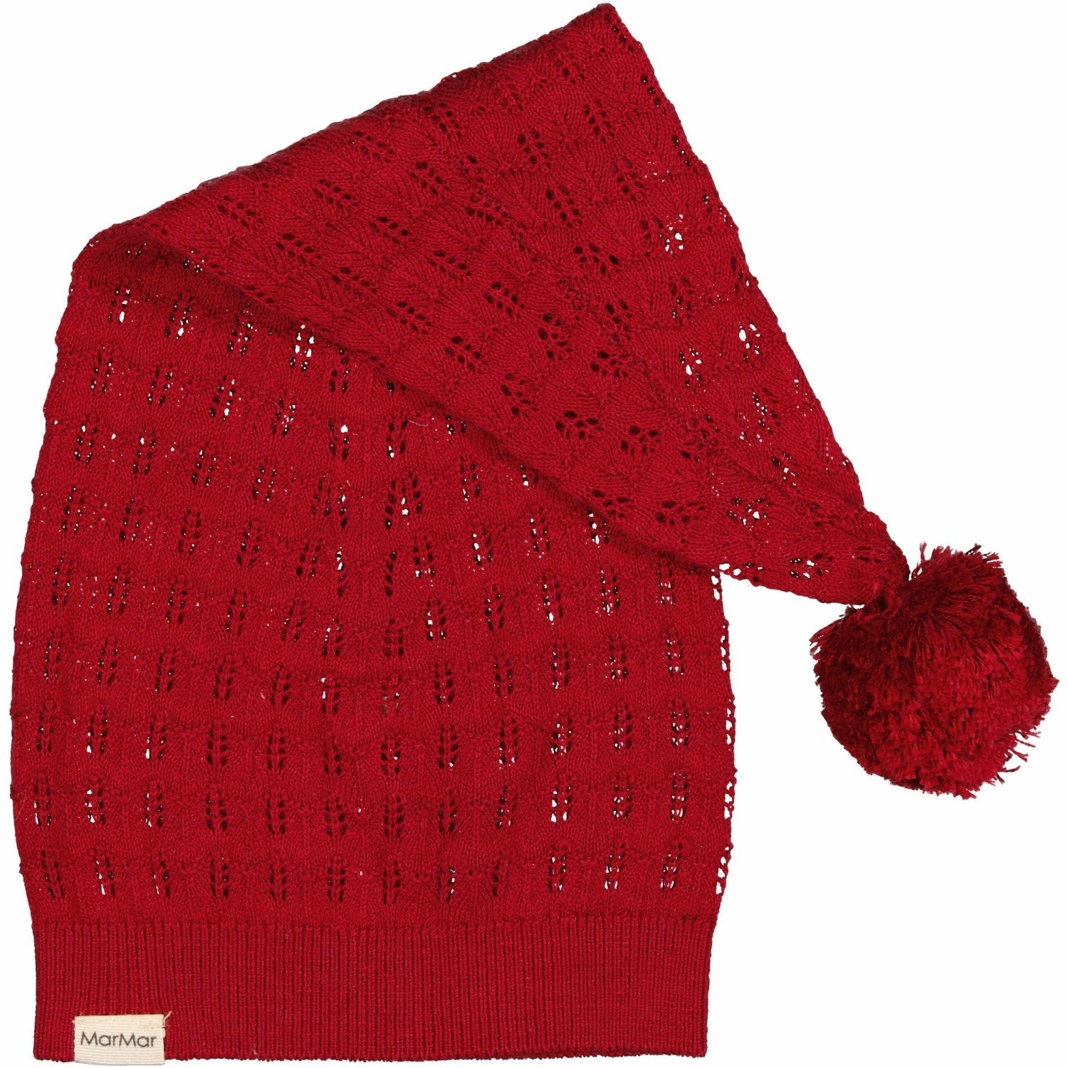 Marmar Cotton Rayon Knit Lace Hibiscus Red Alfen Christmas Hat Daily Clearance Deal