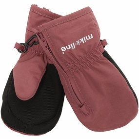 Mikk-Line Rose Brown Nylon Mittens Online Exclusive Savings Dont Miss This Deal