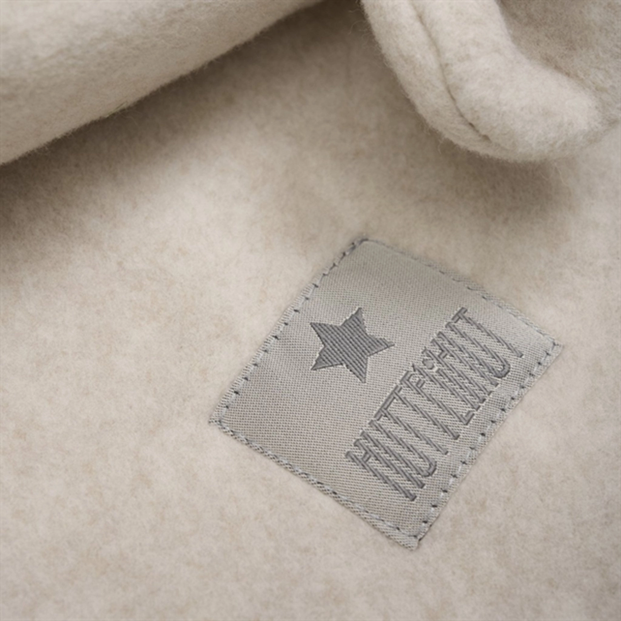 Huttelihut Balaclava Ears Cotton Fleece Camel Melange Save Big Online