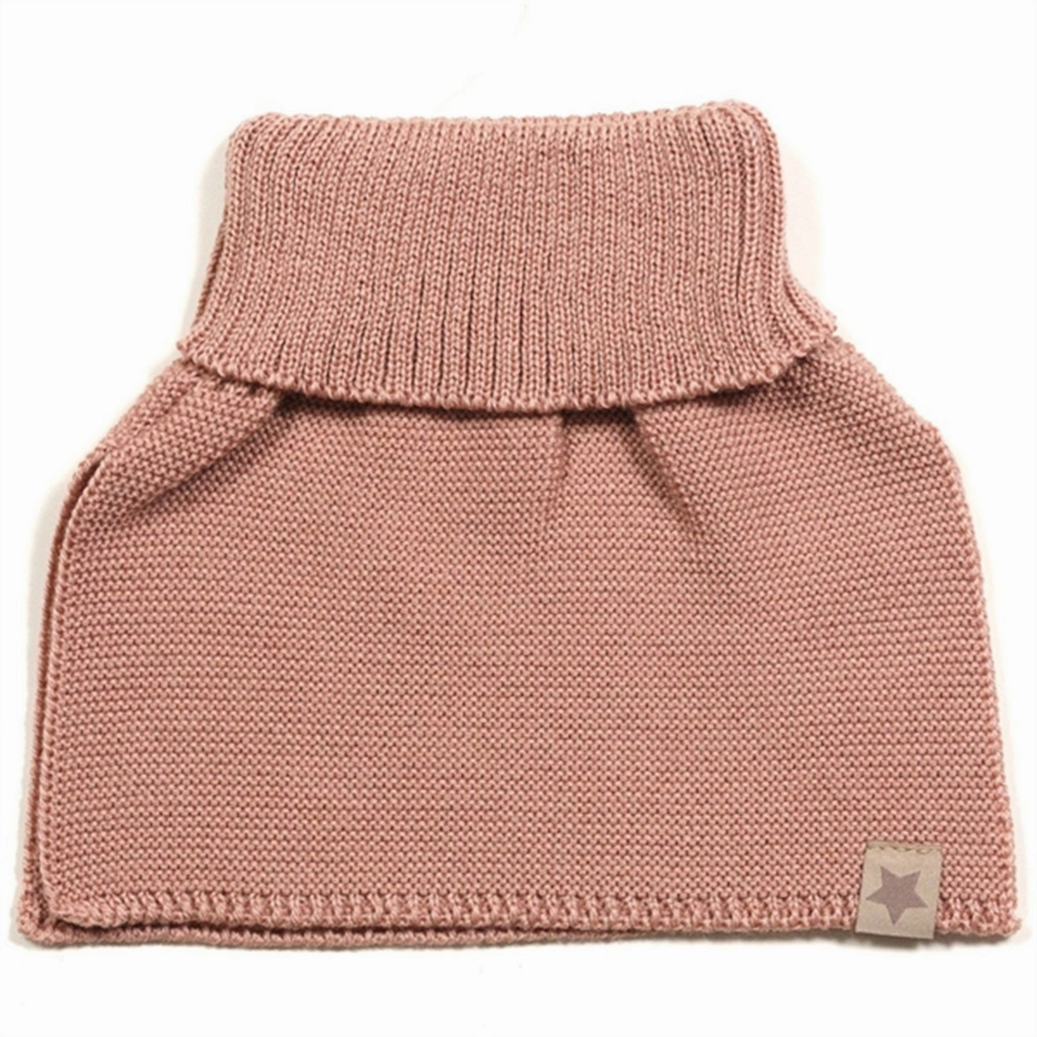 Huttelihut Neck Warmer Solid Wool Knit Turtle Dusty Rose Grab It Fast Special Savings Today