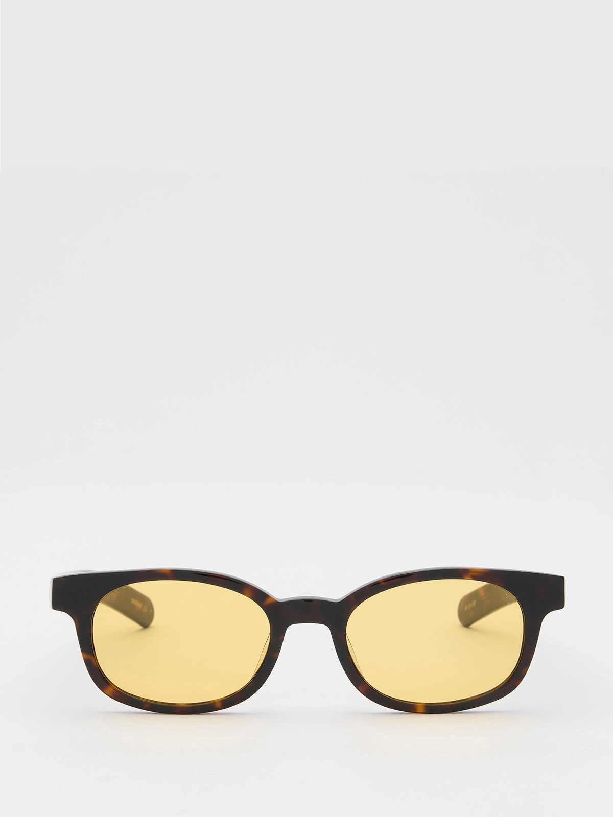 Le Bucheron Sunglasses In Dark Tortoise And Solid Yellow Lens Flash Sale Now Must-Have Clearance