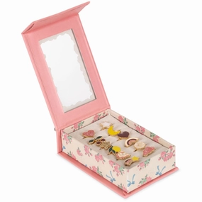 Konges Sljd Multi Color Ring Set 12 Pcs Hot Item Clearance