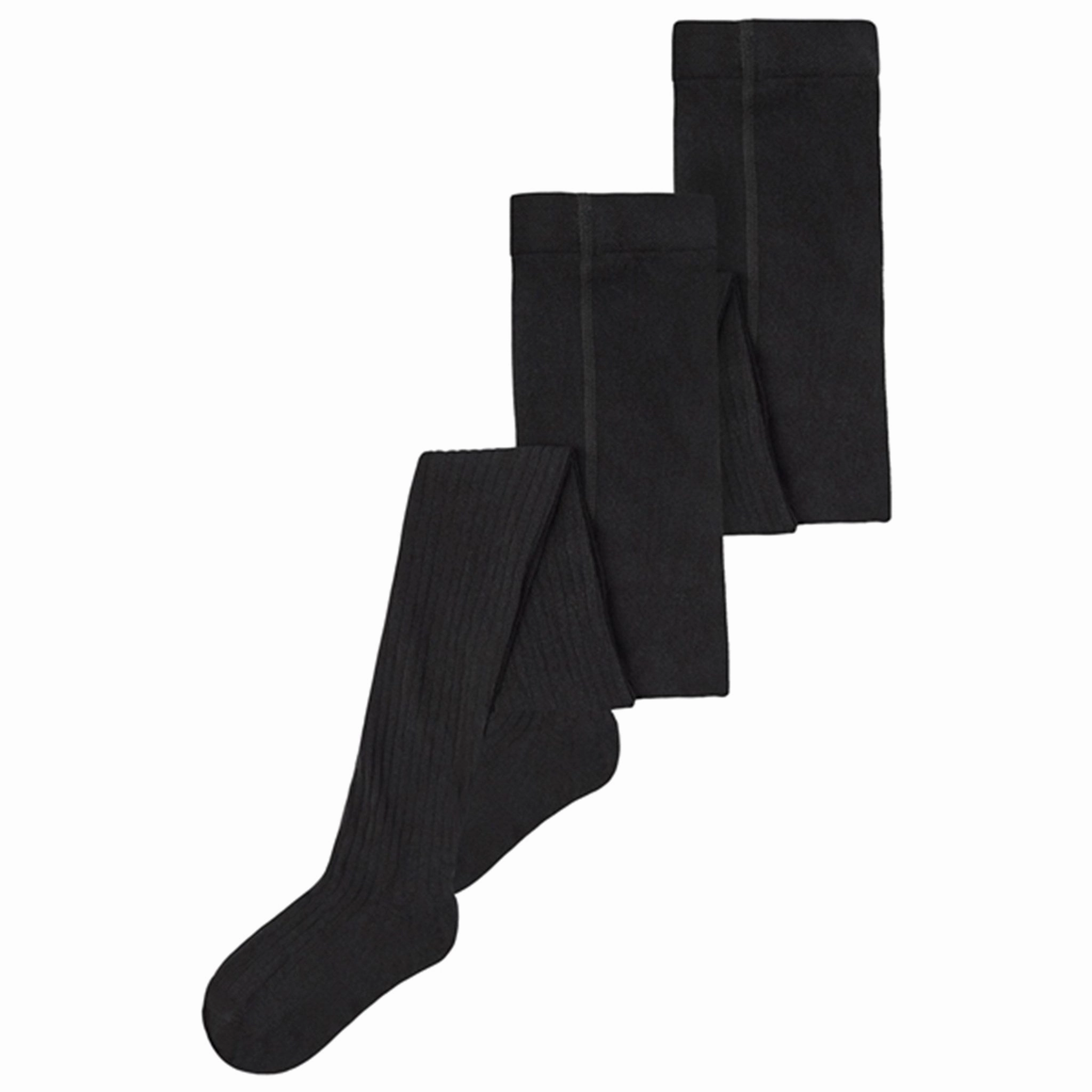 Name It Black Rib Tights 2-Pack Noos Shop & Grab Savings Deal of the Day