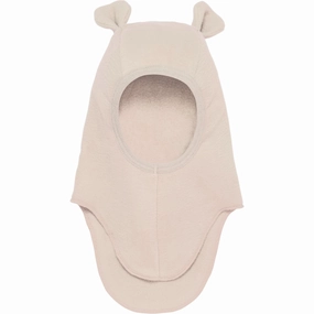Huttelihut Almond Peach Balaclava Ears Cotton Fleece End-of-Week Deals
