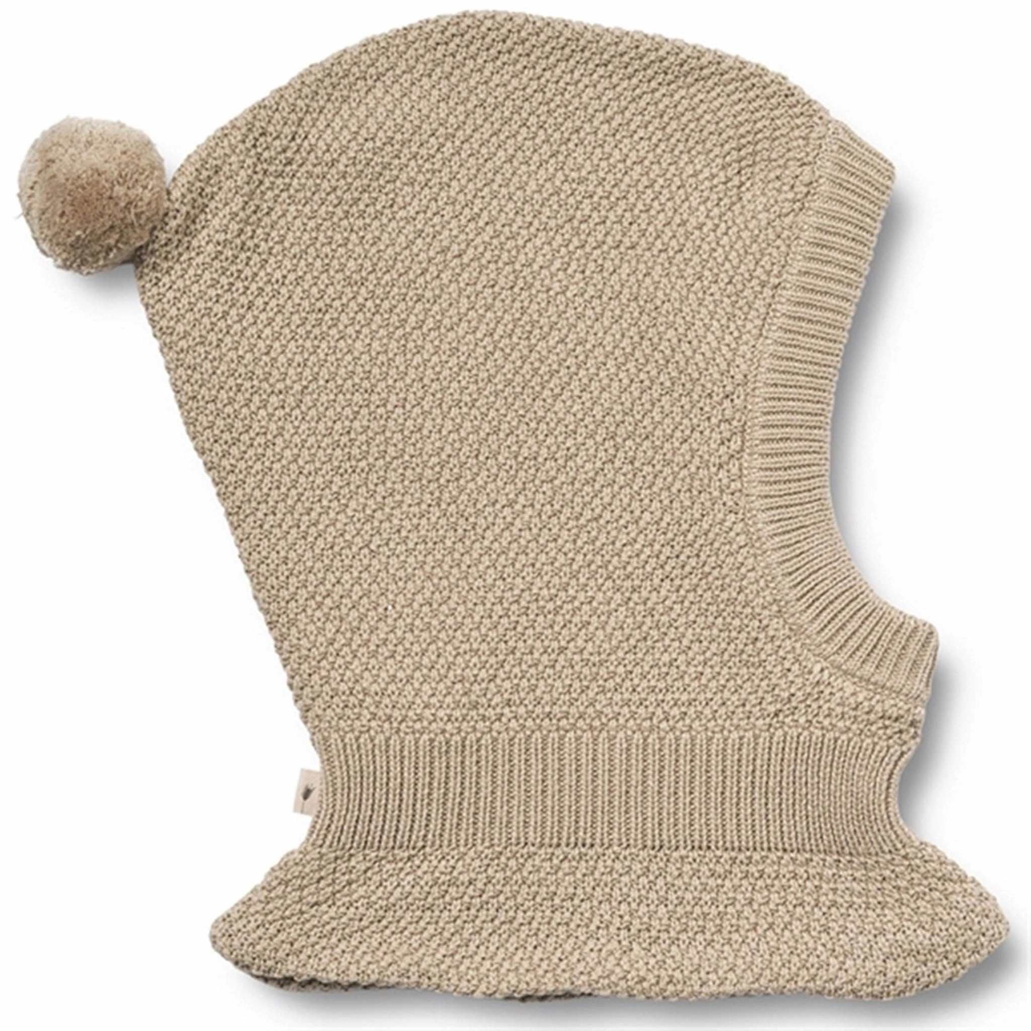 Must-Have Deal Wheat Balaclava Knitted Pomi Soft Beige