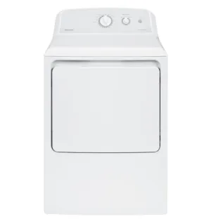 Hotpoint HTX24GASKWS Hotpoint 6.2 Cu. Ft. Capacity Aluminized Alloy Gas Dryer